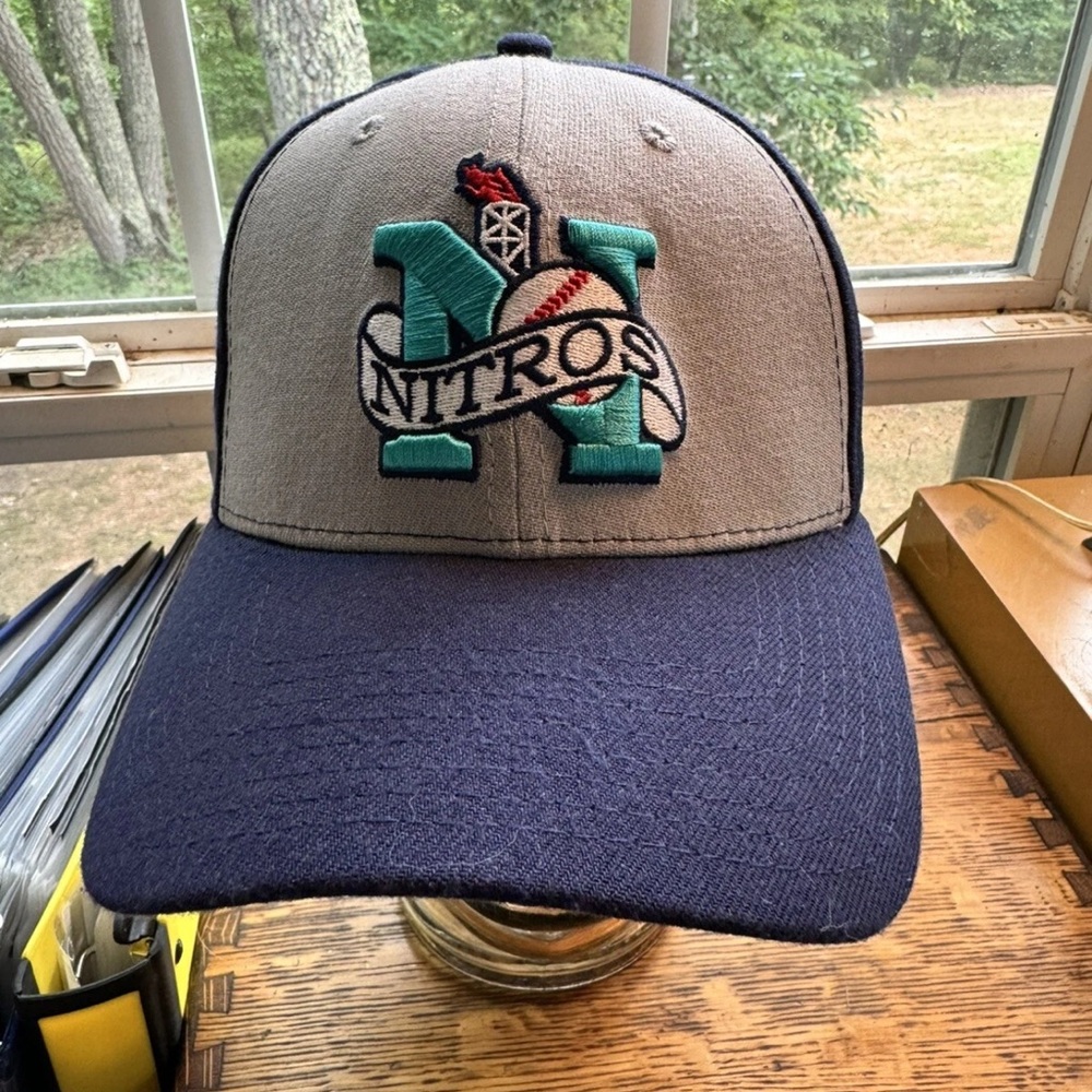 New York Collegiate Baseball - Nitros - 39Thirty New Era Fitted Hat Med - Large